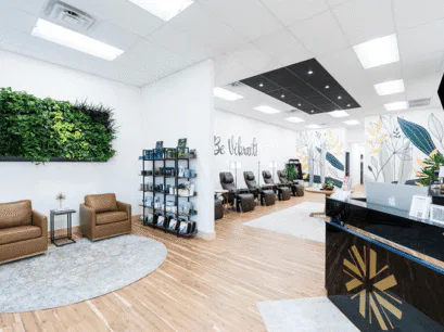 Lobby of Vibrant NWA Med Spa in Bentonville AR